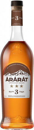 Армянский коньяк трёхлетний "АрАрАт ***"  0,7