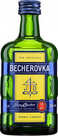 Ликер десертный "Бехеровка" 0,05л. 38% 